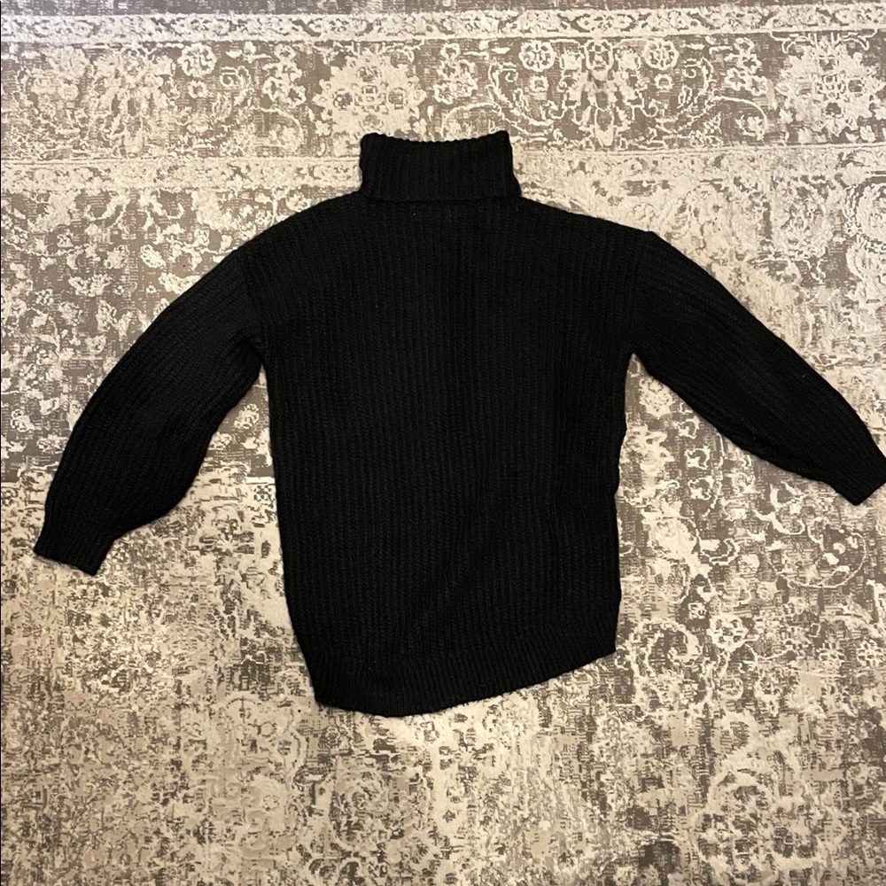 Old Navy Black Tunic Sweater
